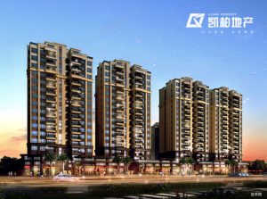 凯柏瑞信尊域售86-96平米三房均价约10000元每平