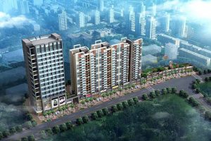 鸿福翰城在售67-73平公寓均价约15500元/㎡